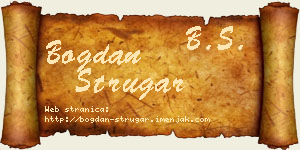 Bogdan Strugar vizit kartica